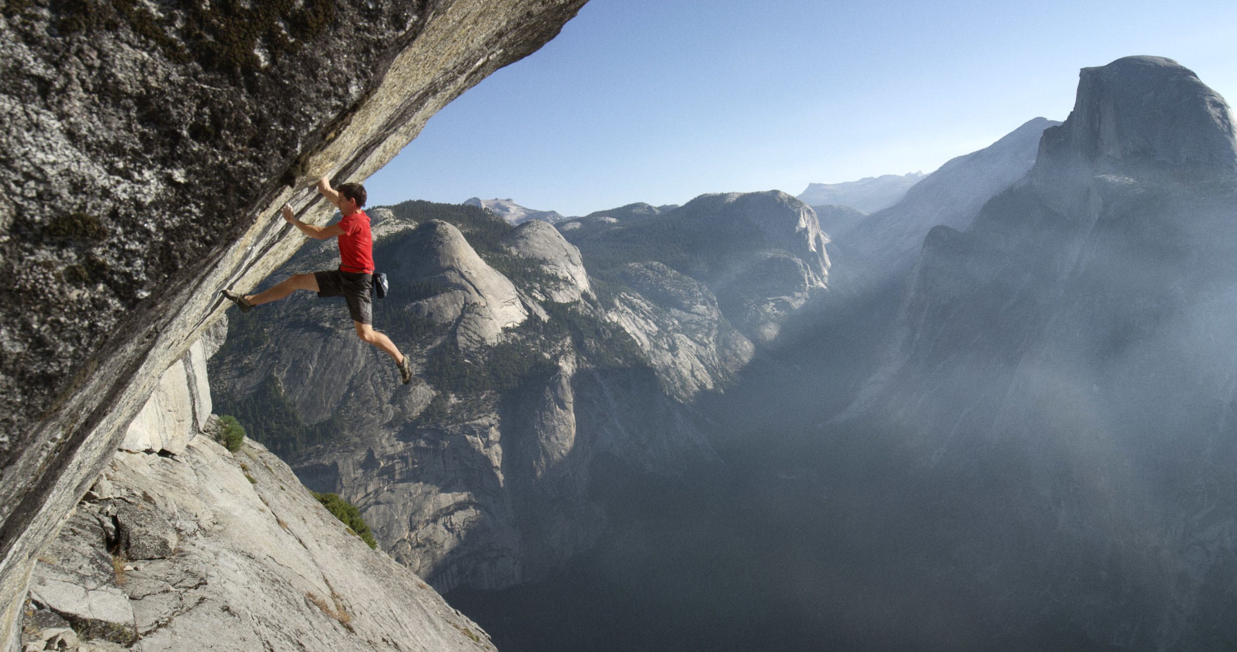 Скала el Capitan скалолаз