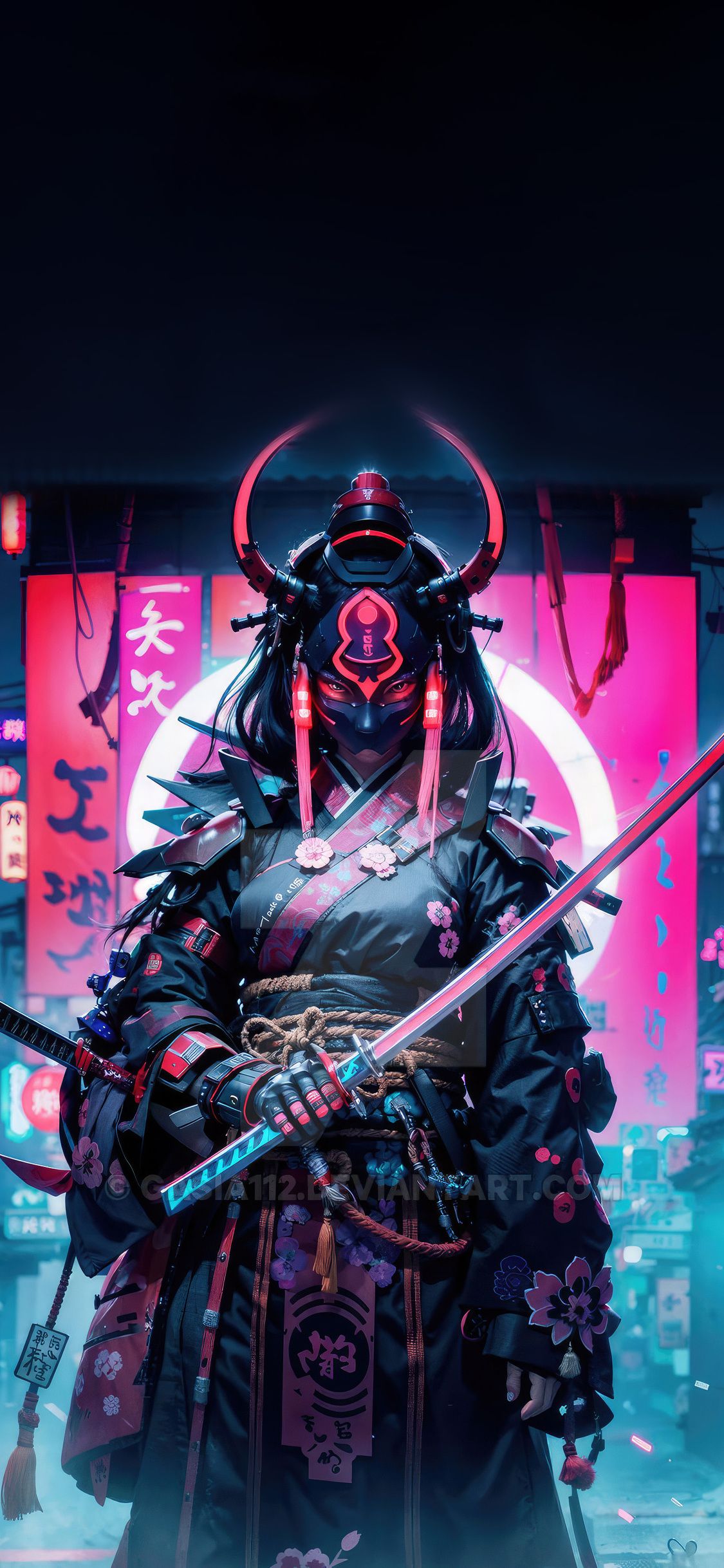 Samurai Neon Wallpapers - 4k, HD Samurai Neon Backgrounds on WallpaperBat