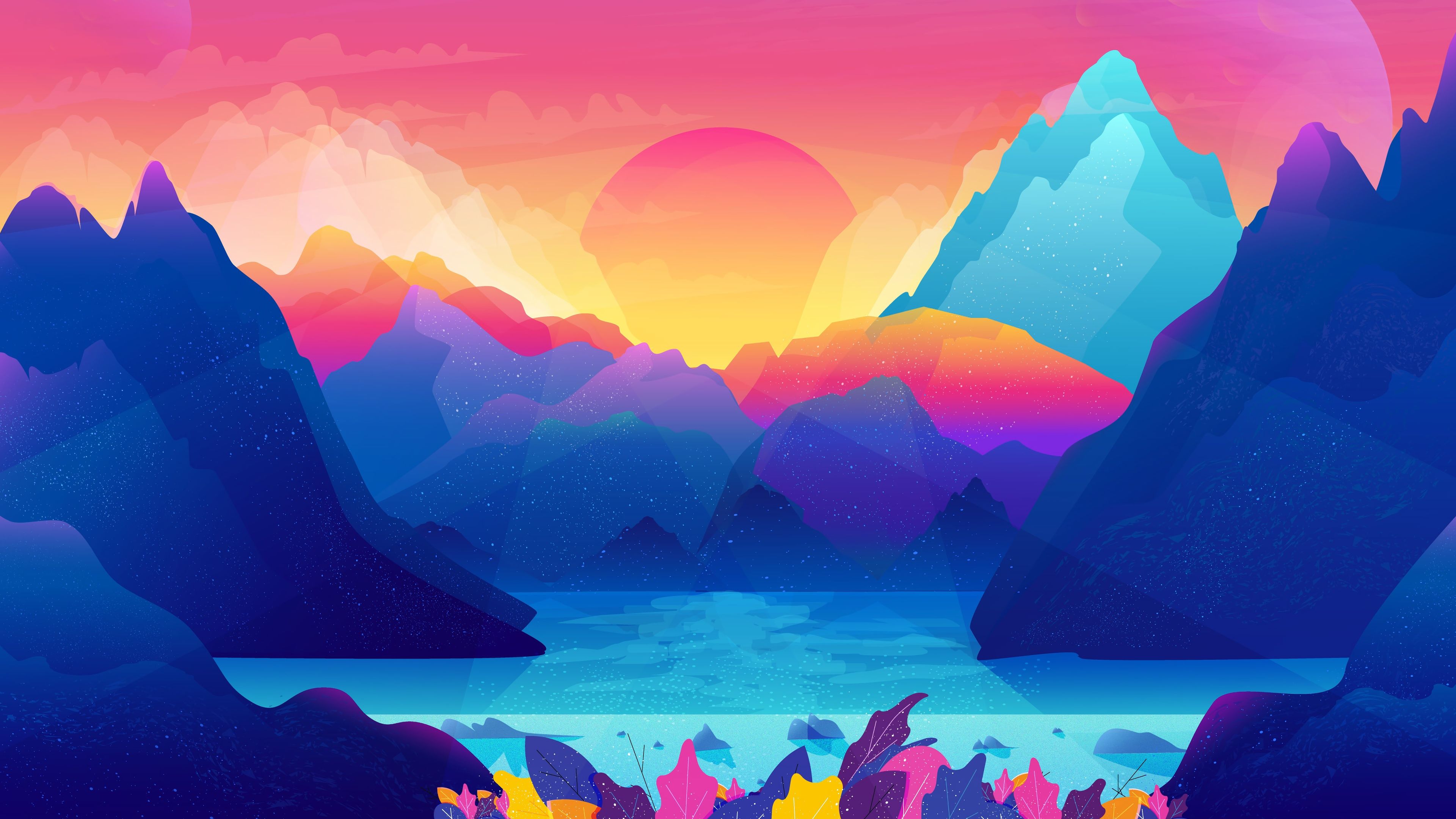 Minimalist Colorful Wallpapers - 4k, HD Minimalist Colorful Backgrounds