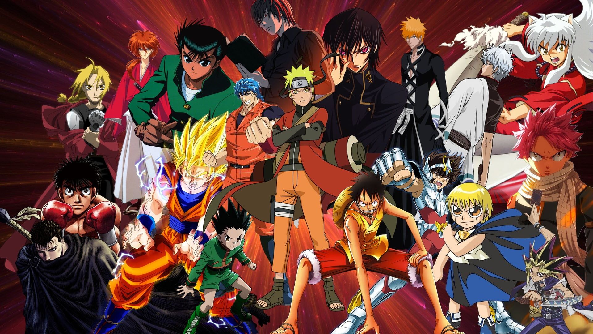 Anime Characters Wallpapers - 4k, HD Anime Characters Backgrounds on