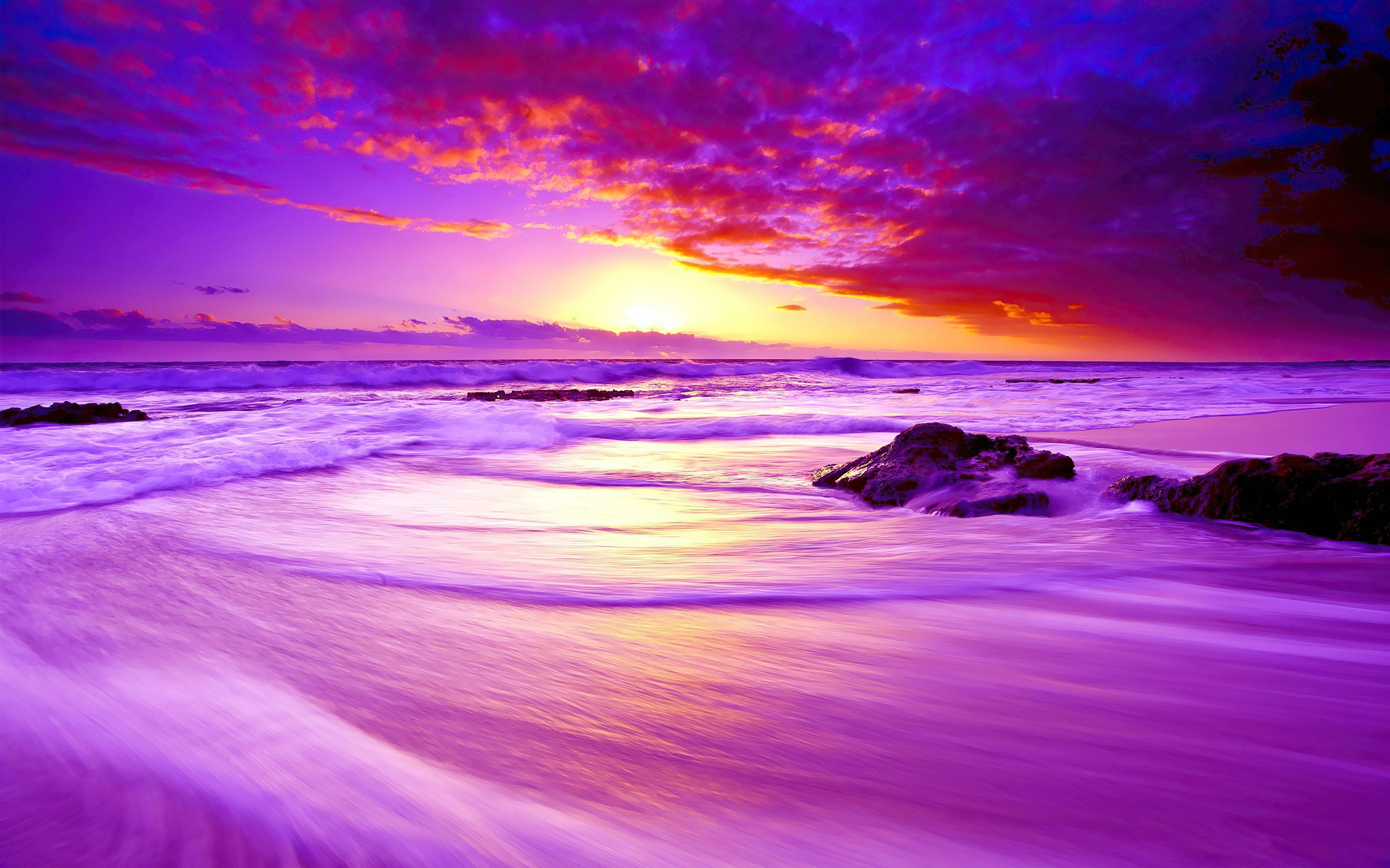 Violet Sunset Wallpapers - 4k, HD Violet Sunset Backgrounds on WallpaperBat