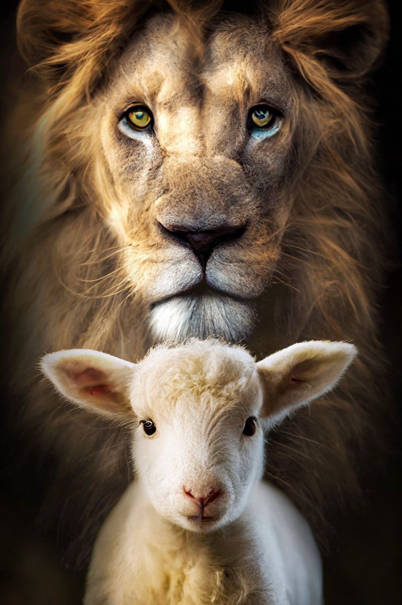 Lion and Lamb Wallpapers - 4k, HD Lion and Lamb Backgrounds on WallpaperBat