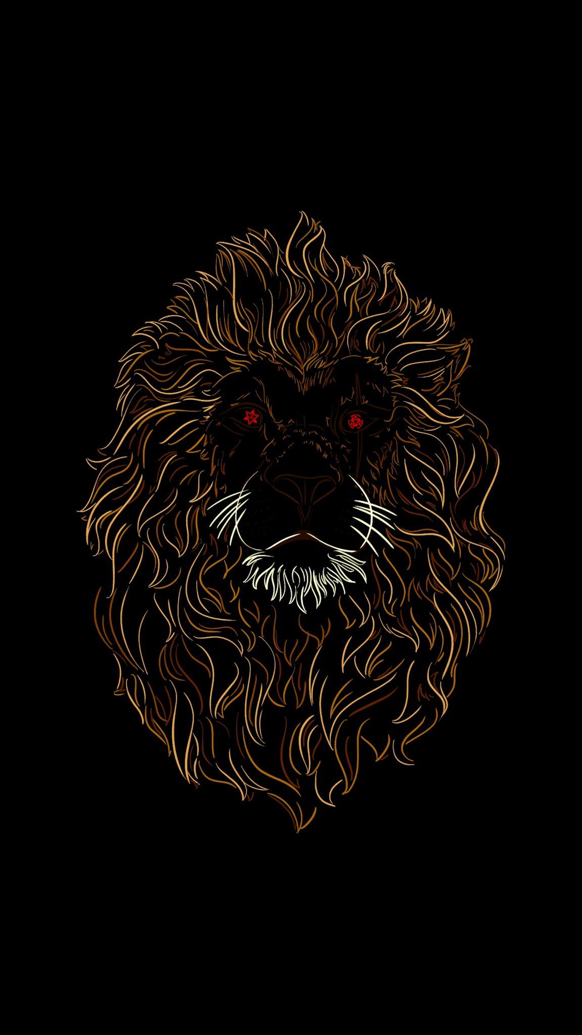 AMOLED Lion Wallpapers - 4k, HD AMOLED Lion Backgrounds on WallpaperBat