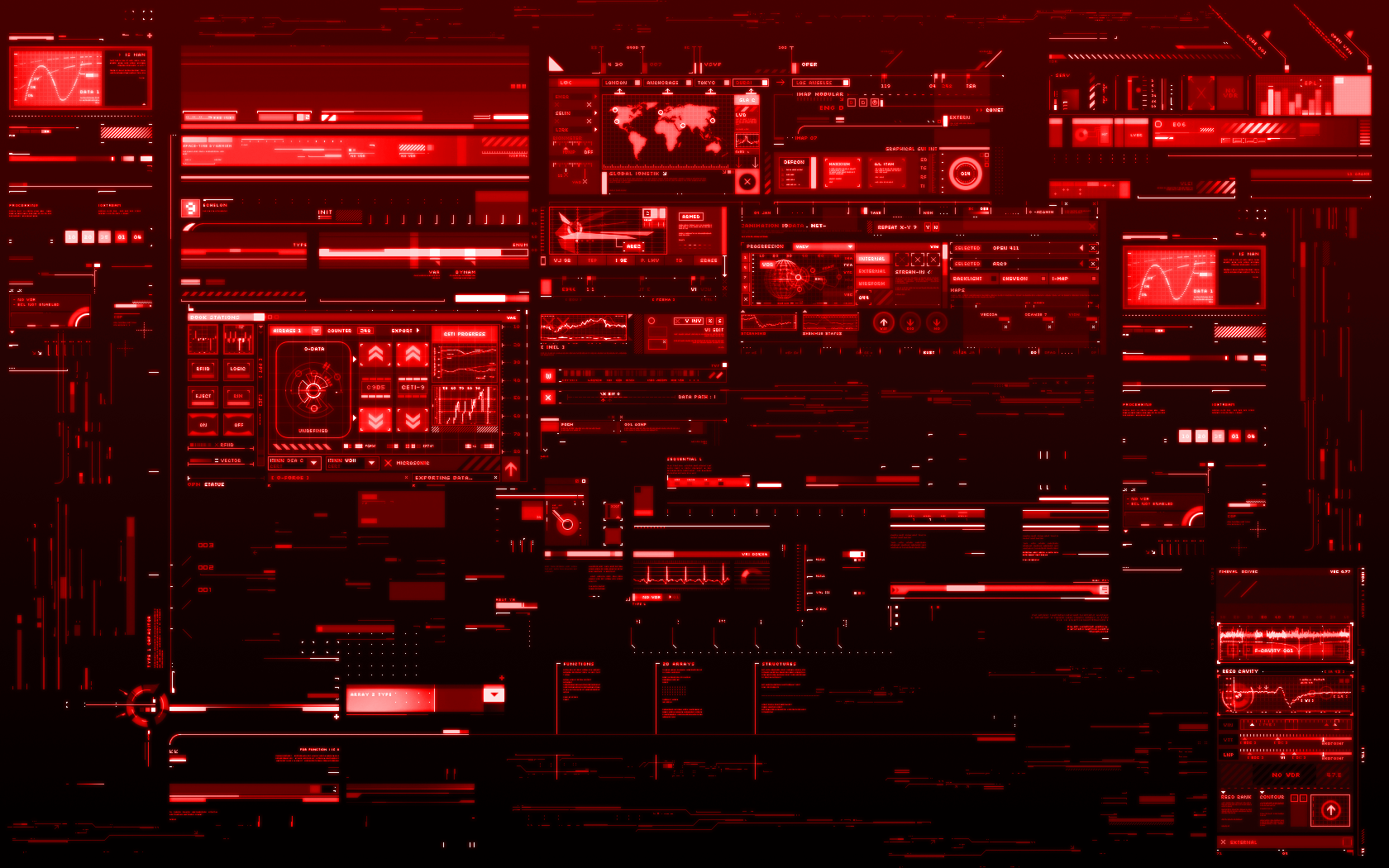 Red Technology Wallpapers - 4k, HD Red Technology Backgrounds on ...