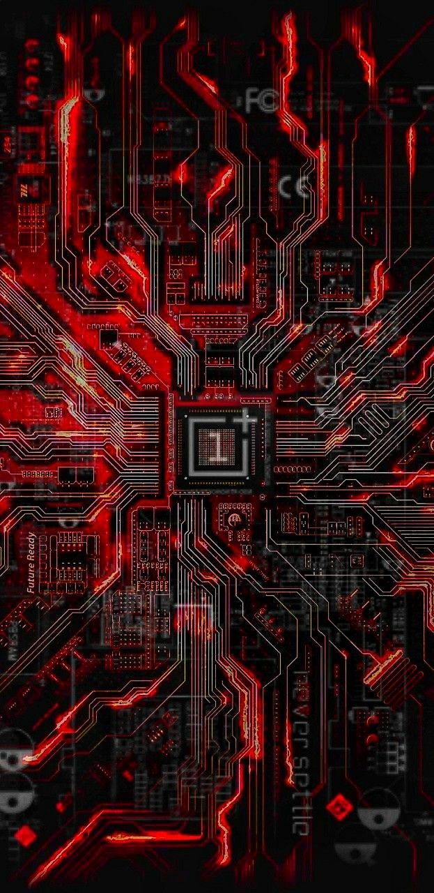 Red Technology Wallpapers - 4k, HD Red Technology Backgrounds on ...