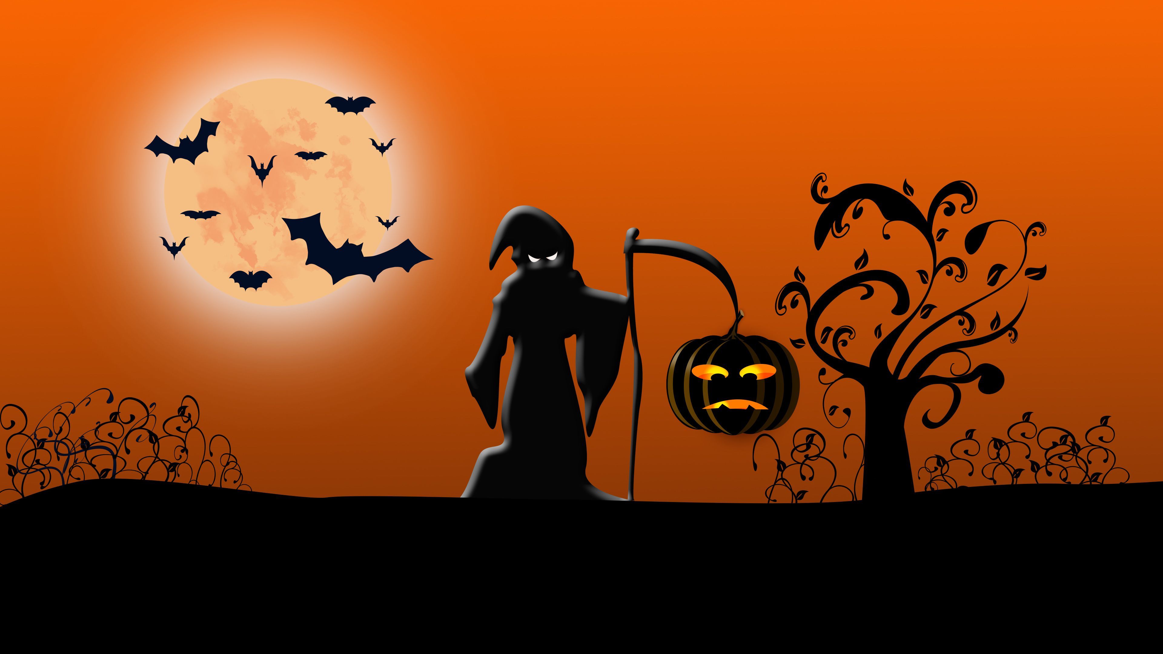 Halloween HD Wallpapers - 4k, HD Halloween Backgrounds on WallpaperBat