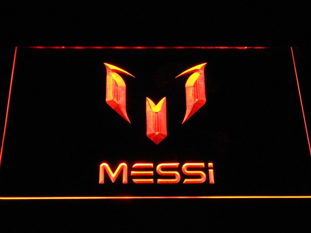 FC Barcelona Lionel Messi Logo LED Neon Sign | FanSignsTime