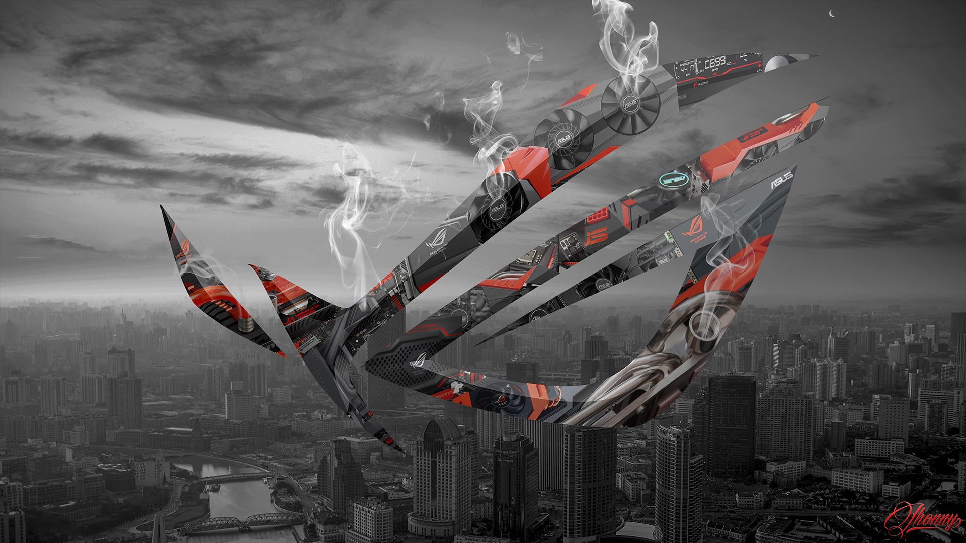 Обои rog 4k