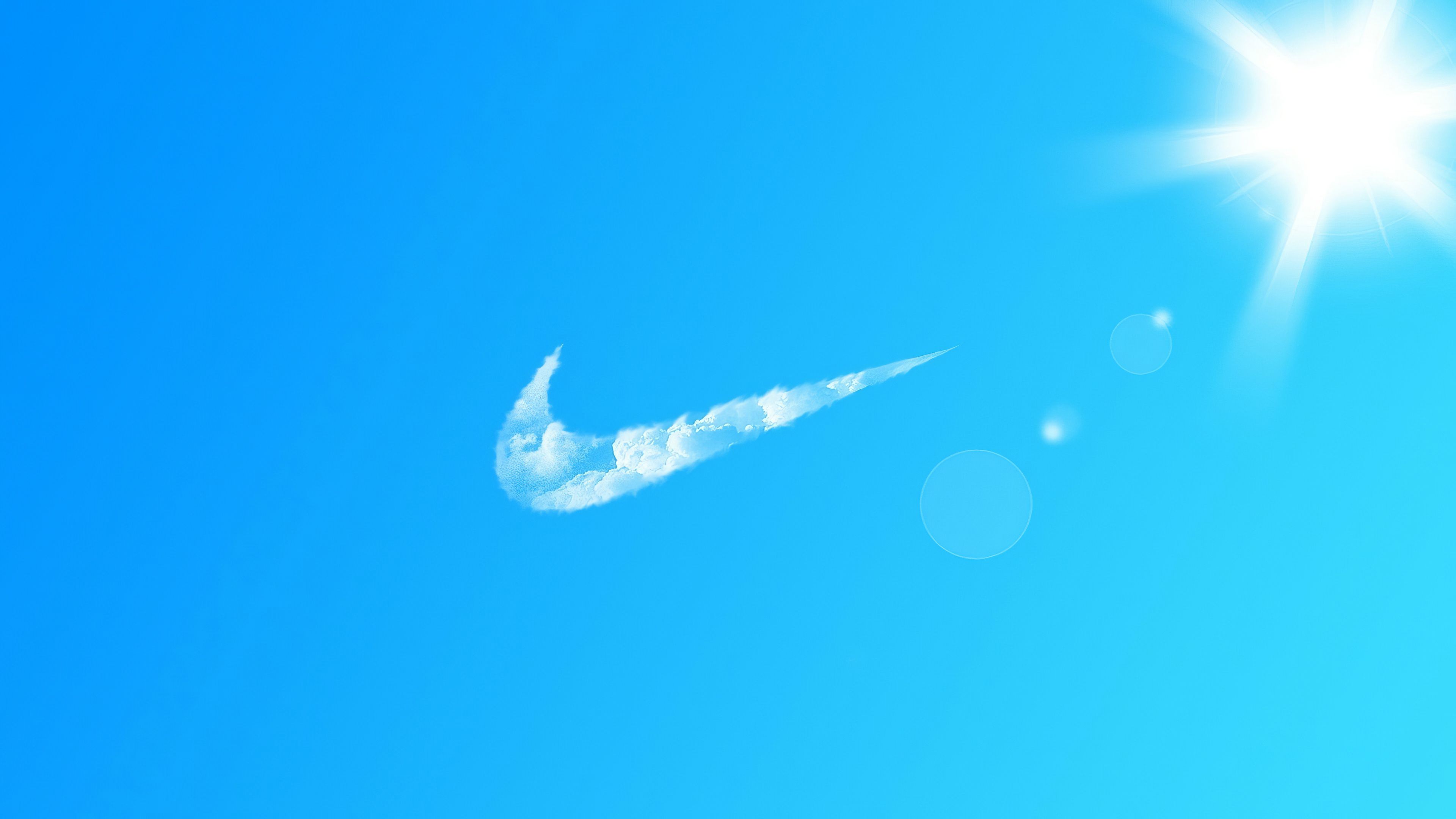 3840x2160 Nike Logo In Clouds 4k, HD Logo, 4k Wallpaper, Image, Background, Photo and Picture on WallpaperBat