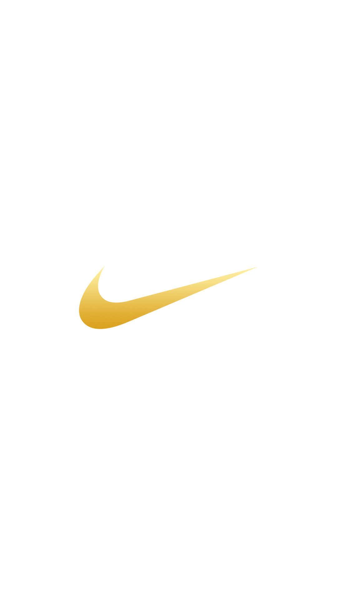 1080x1920 NIKE Logo Gold iPhone Wallpaper in 2020. Nike logo wallpaper, Nike wallpaper, Nike background on WallpaperBat