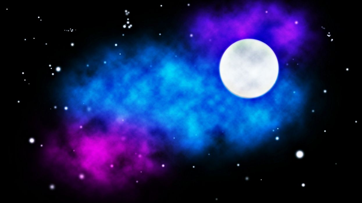 Moon Colorful Wallpapers 4k Hd Moon Colorful Backgrounds On Wallpaperbat