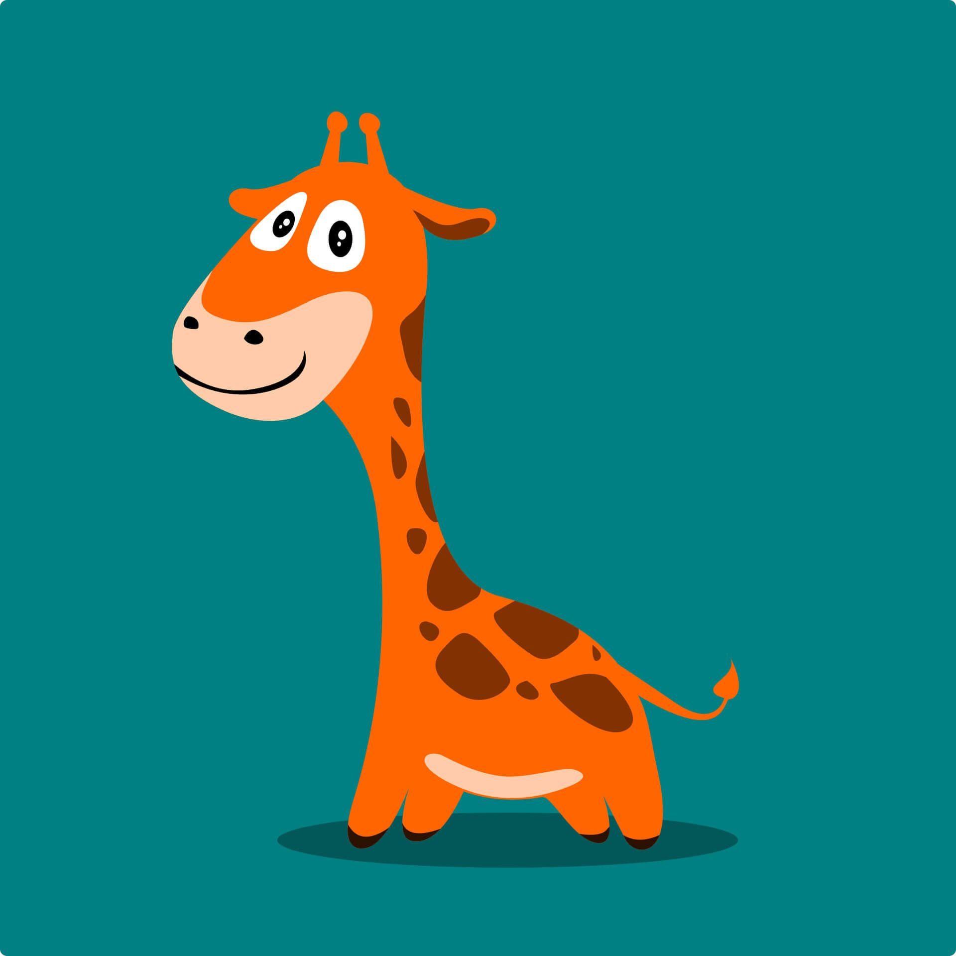 1920x1920 Giraffe mascot wallpaper | giraffe wallpaper | mascot wallpaper Wallpaper