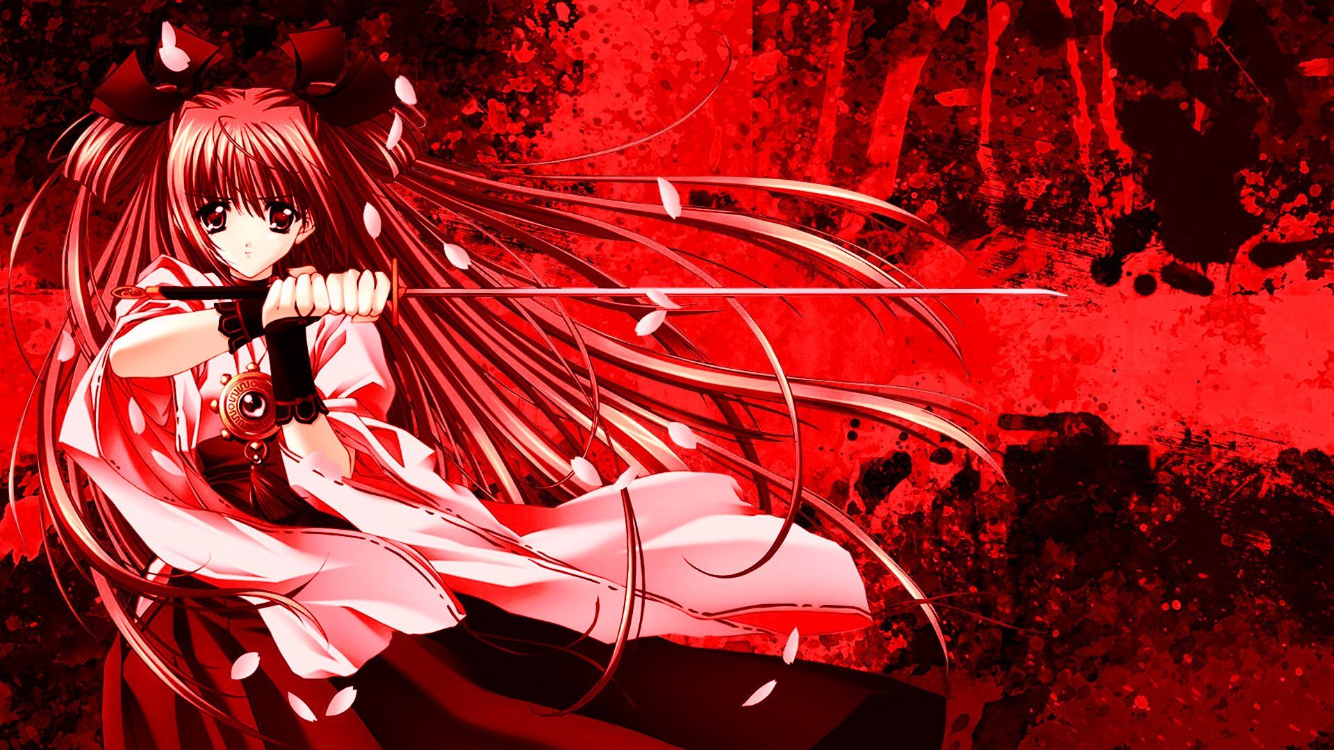 Red Anime Wallpapers 4k Hd Red Anime Backgrounds On Wallpaperbat 