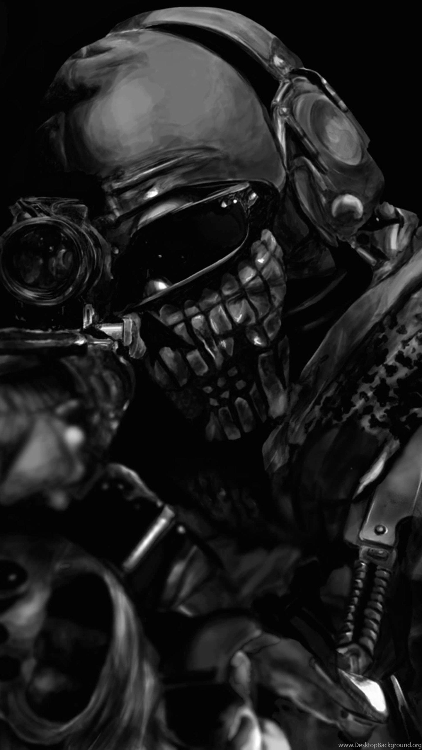 ghost call of duty wallpaper 4k phone