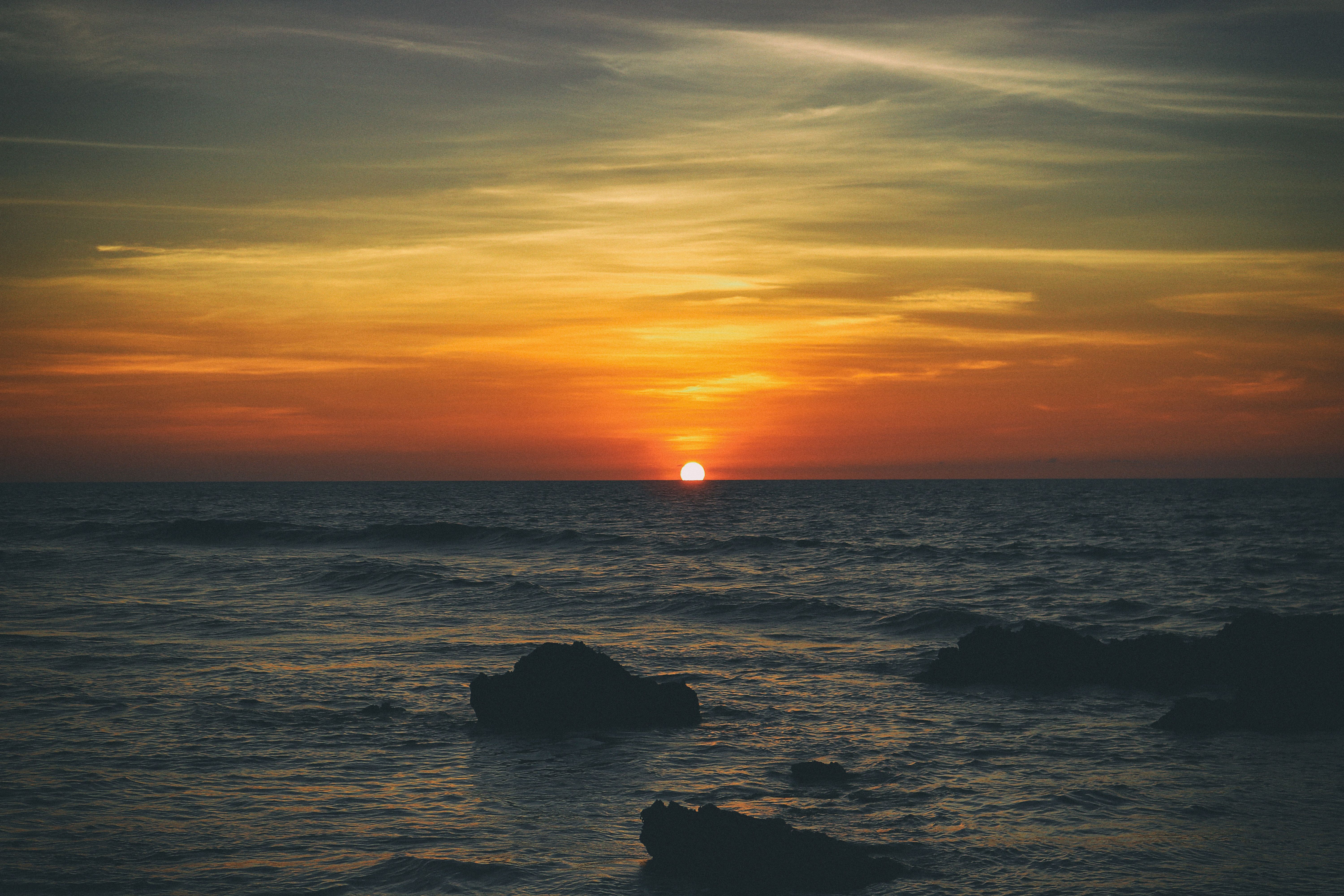 6000x4000 Beach Sunset Sea Sunrise 5k Macbook Pro Retina HD 4k Wallpaper, Image, Background, Photo and Picture on WallpaperBat