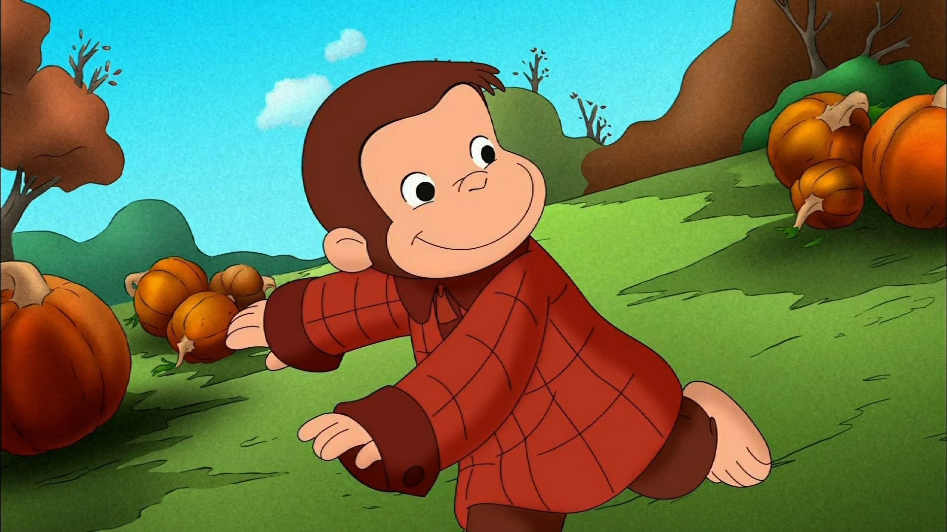 Просто джордж. Curious George. Любопытный Джордж.