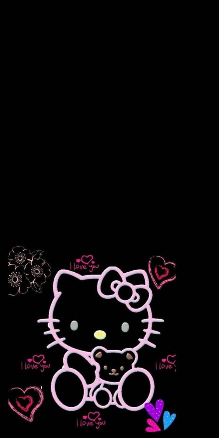 Hello Kitty Dark Wallpapers - 4k, HD Hello Kitty Dark Backgrounds on ...