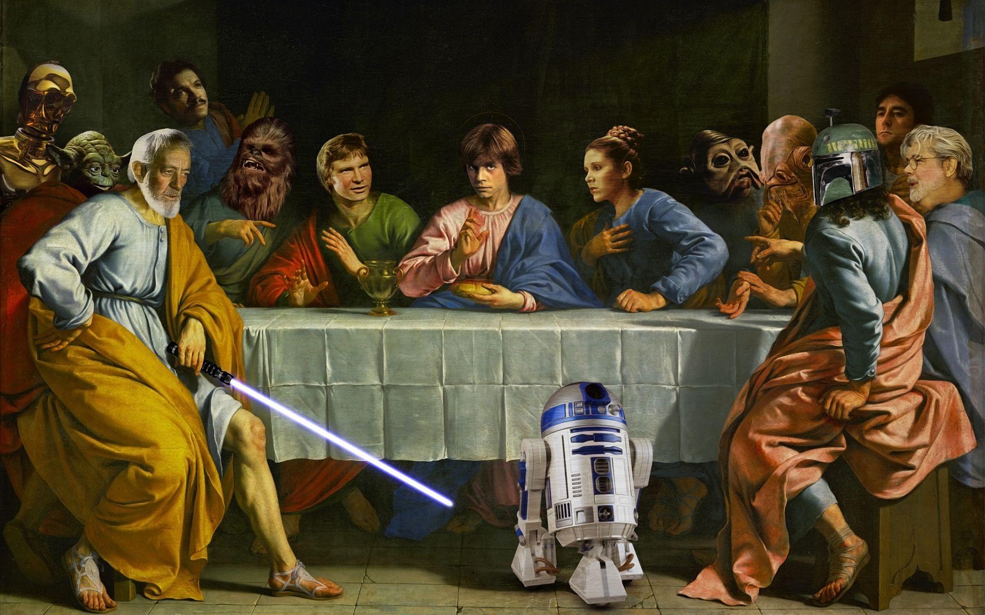 1920x1200 Star Wars Last Supper Wallpapers - Wallpaper Cave Wallpaper