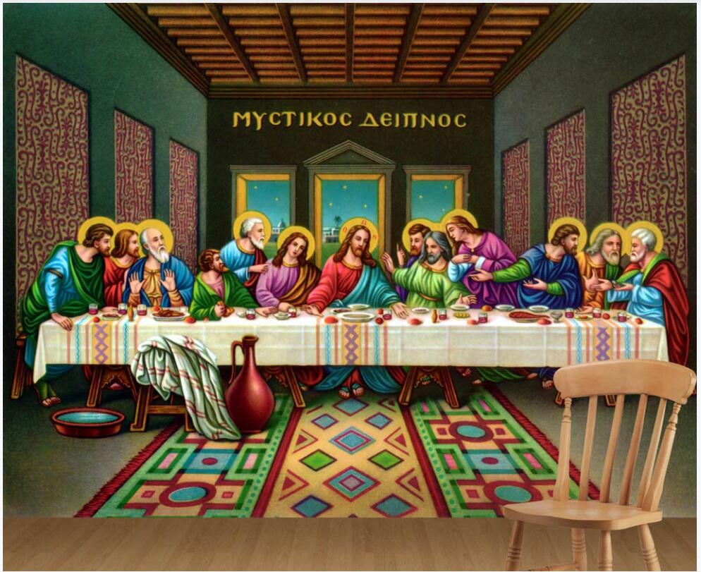 994x811 Custom mural 3d photo wallpaper European HD Christ Jesus Last Supper oil  painting background living room wallpaper for wall 3 d|Wallpapers| -  AliExpress Wallpaper