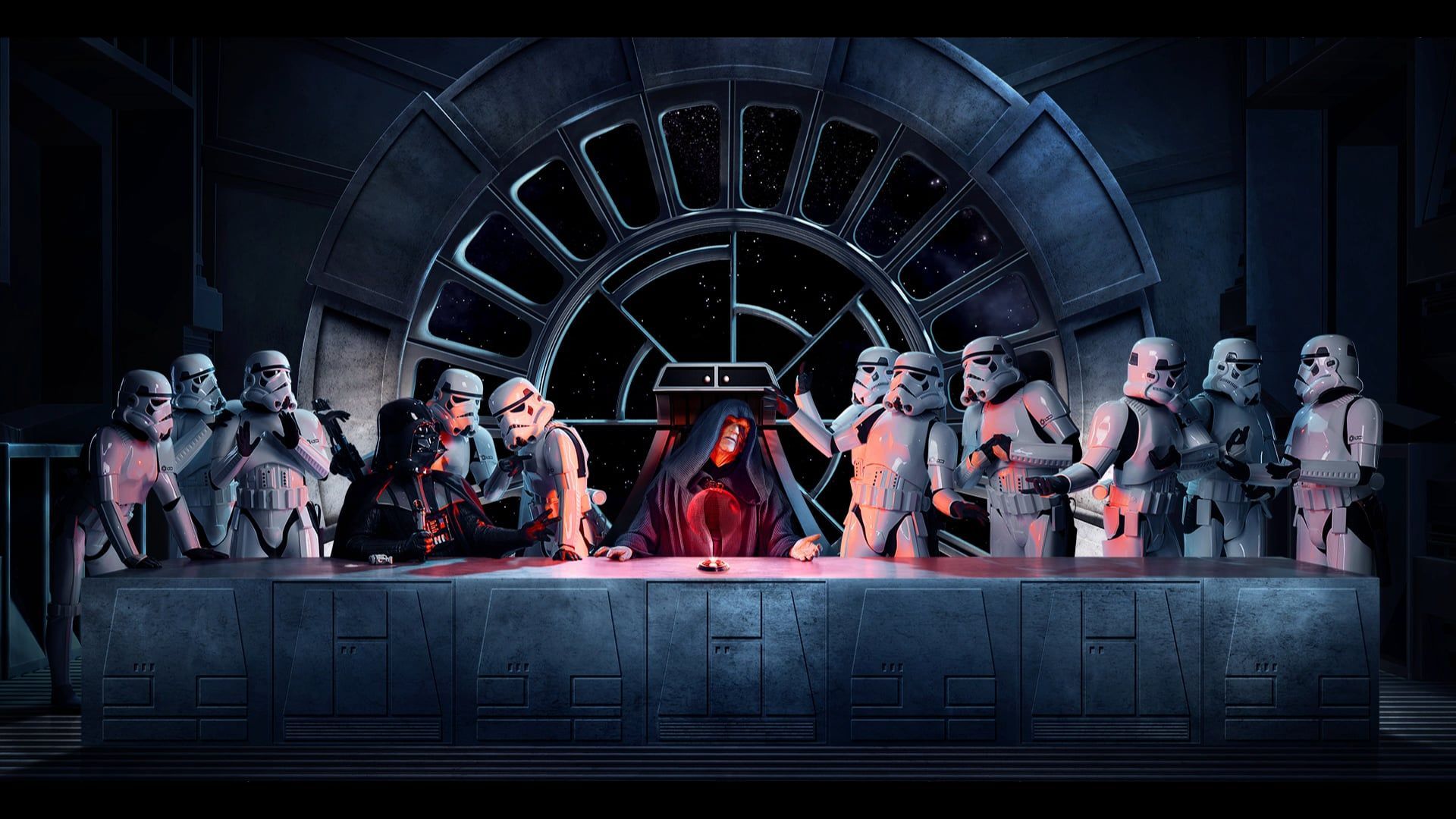 1920x1080 Star Wars: The Last Supper motion poster | Star wars awesome, Star wars  wallpaper, Star wars characters Wallpaper