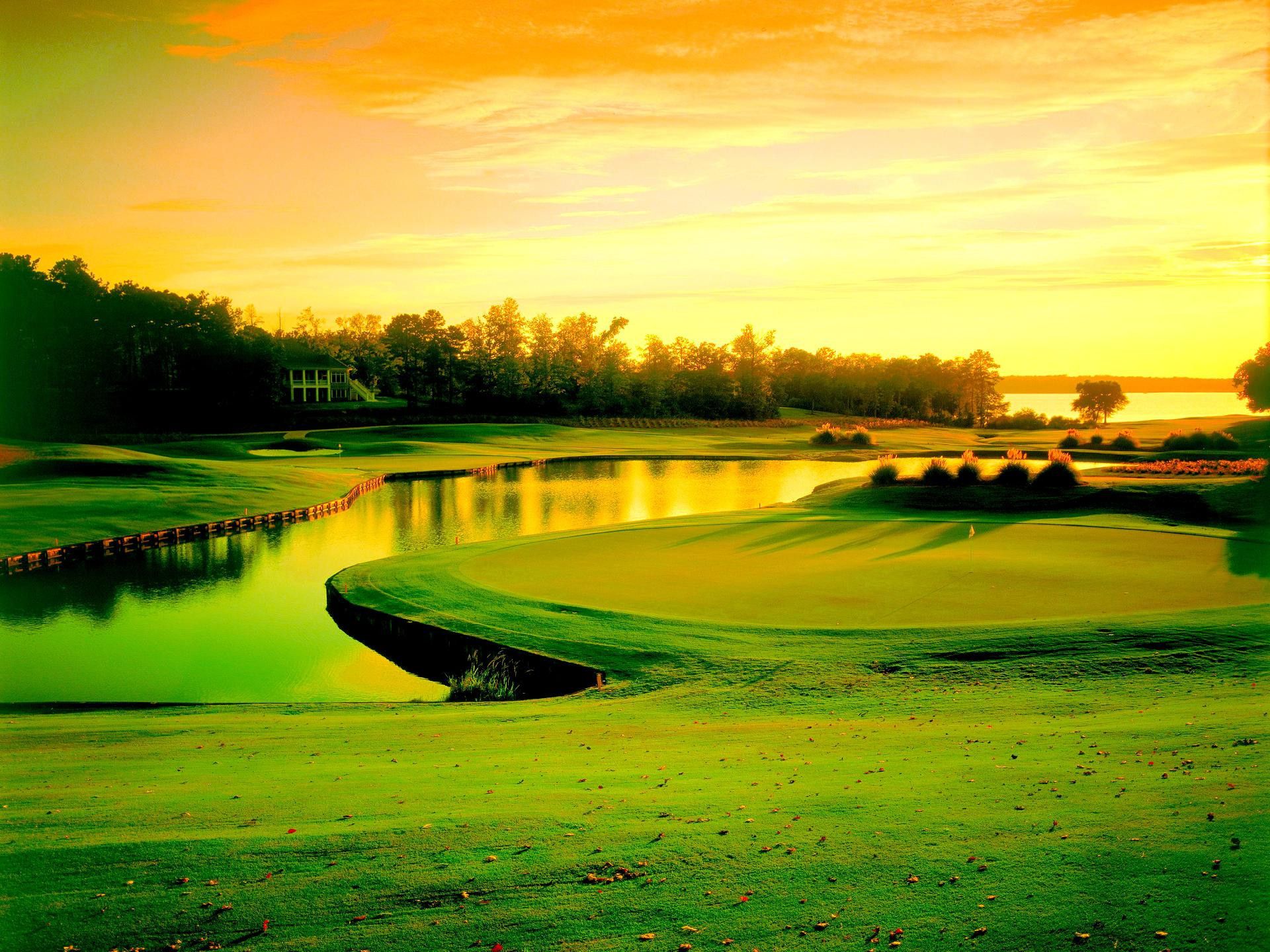Golf Sunrise Wallpapers - 4k, HD Golf Sunrise Backgrounds on WallpaperBat