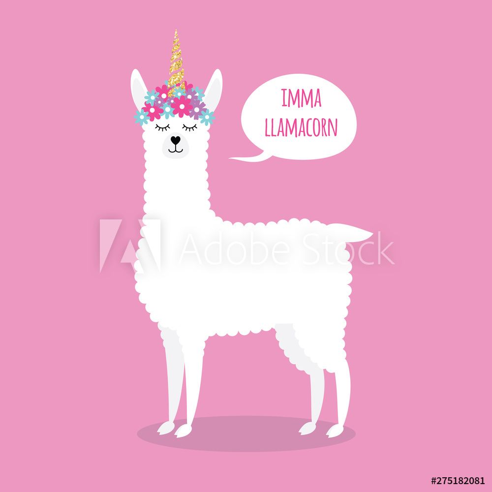 Llamacorn Wallpapers 4k, HD Llamacorn Backgrounds on WallpaperBat
