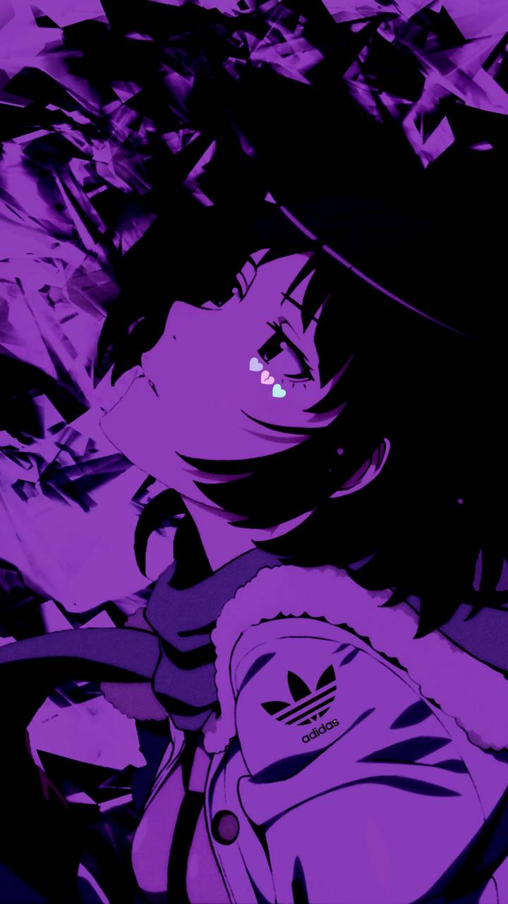 Purple Anime Wallpapers 4k Hd Purple Anime Backgrounds On Wallpaperbat 7581