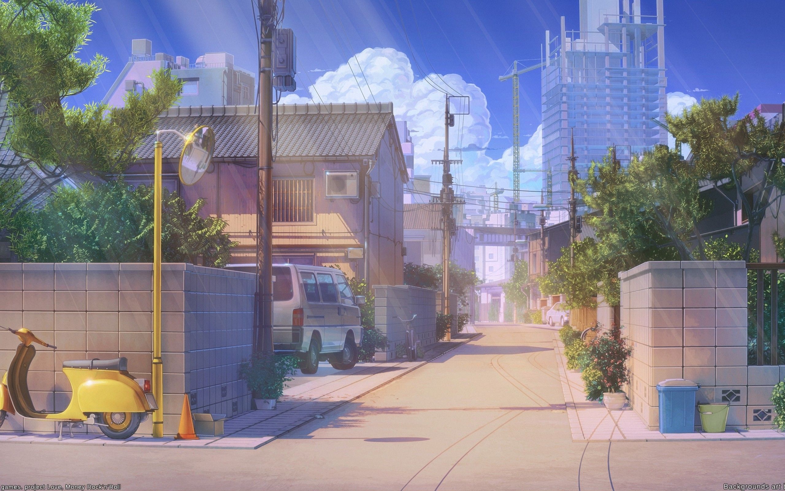 Anime Street Wallpapers - 4k, HD Anime Street Backgrounds on WallpaperBat