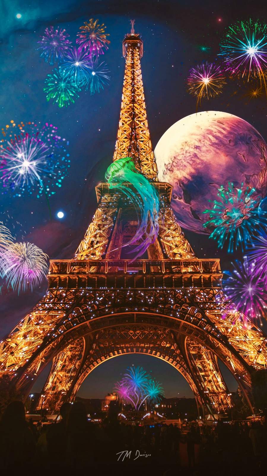 Eiffel Tower iPhone Wallpapers - 4k, HD Eiffel Tower iPhone Backgrounds