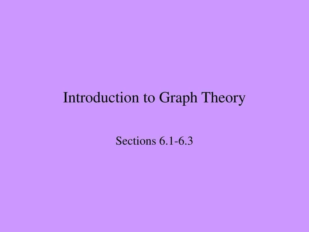 graph theory presentation