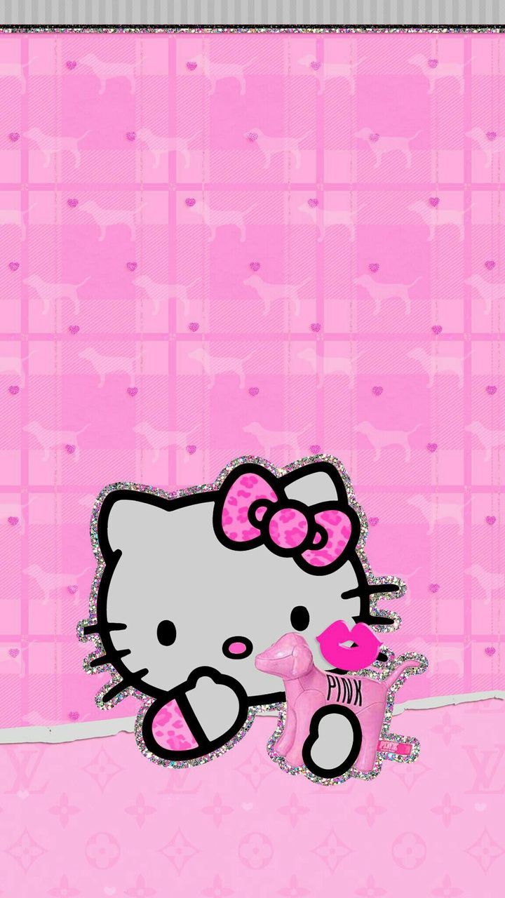 Hello Kitty Glitter Wallpapers - 4k, Hd Hello Kitty Glitter Backgrounds 