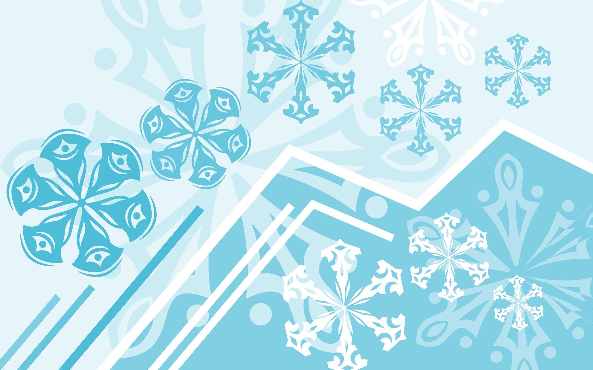1920x1200 HD Abstract Winter background - Absract snowflakes patterns, Vector snowflakes 1920x1200 NO.9 Desktop Wallpaper on WallpaperBat