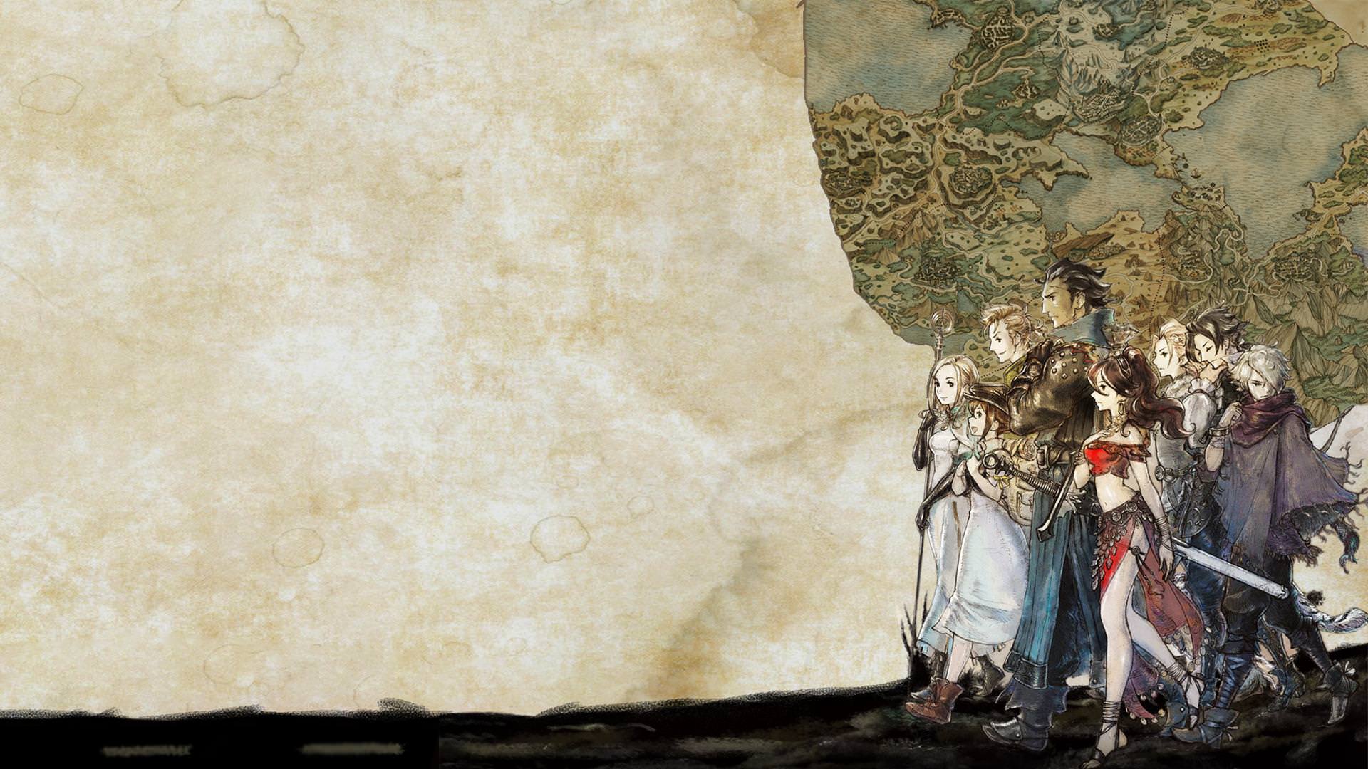 Octopath traveller. Обои 16 9. Octopath traveler обои. Octopath traveler II.