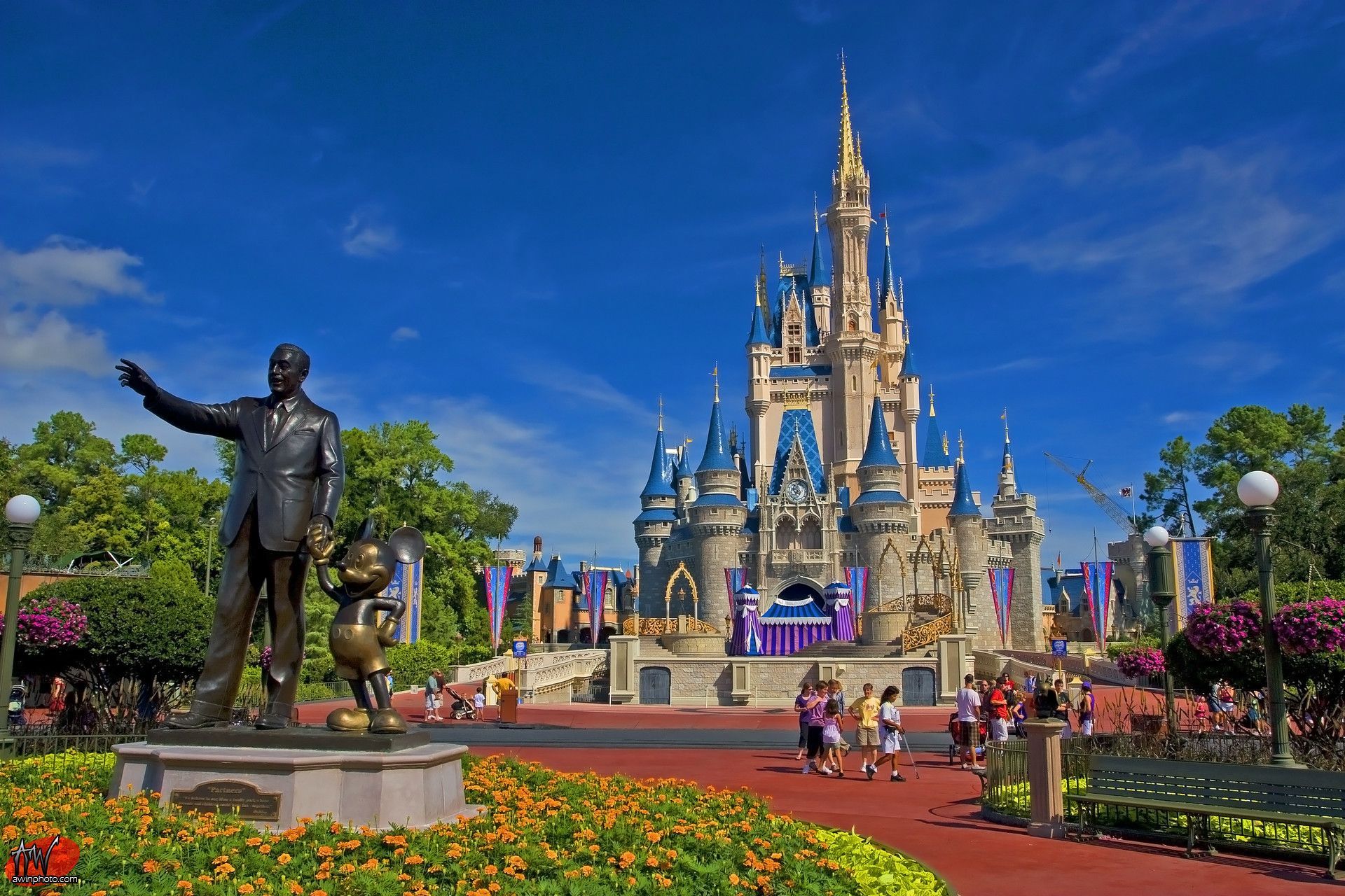 Disney World Castle Wallpapers - 4k, HD Disney World Castle Backgrounds ...