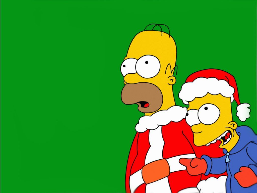Simpsons Christmas Wallpapers - 4k, HD Simpsons Christmas Backgrounds ...