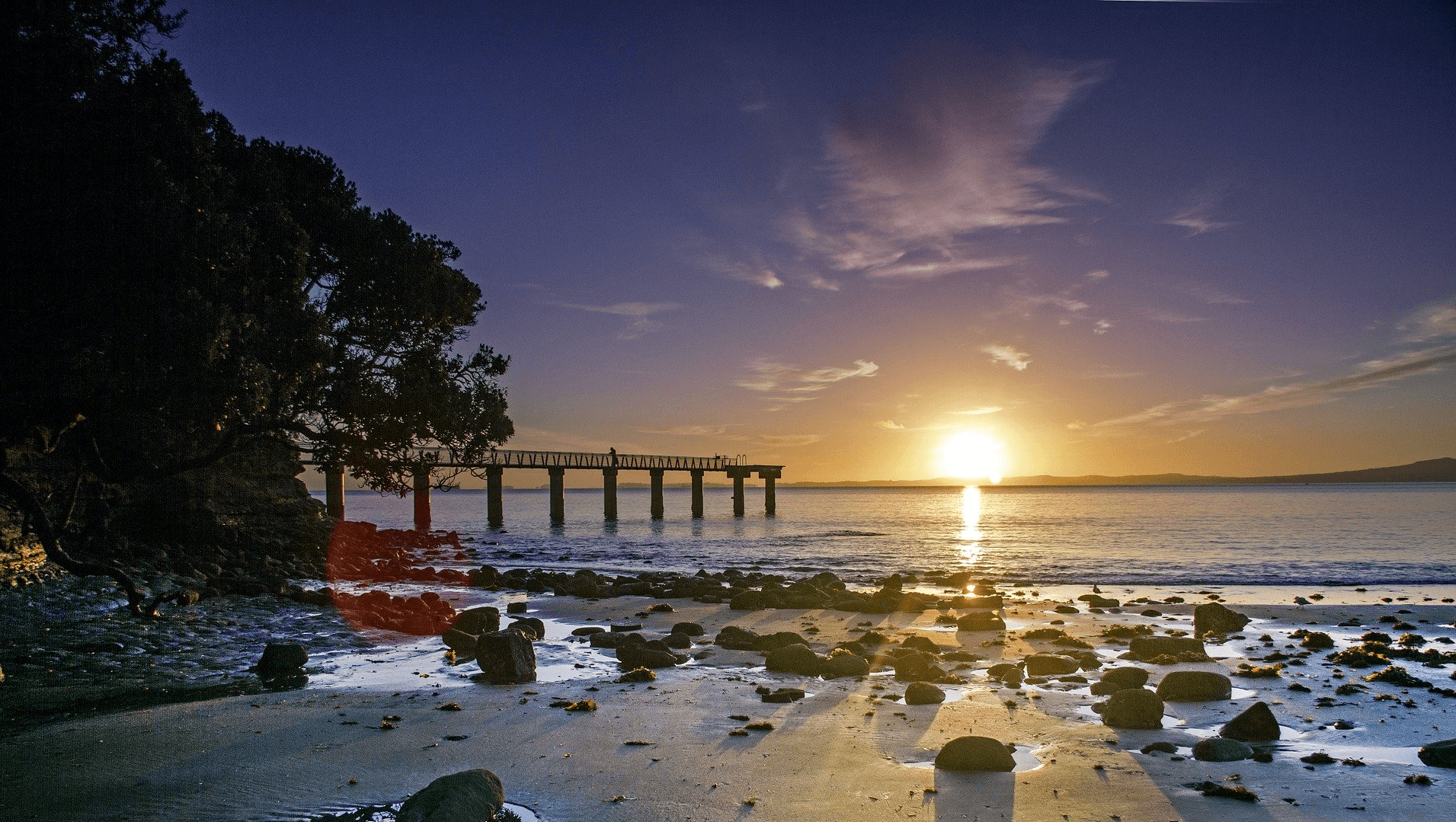 1911x1079 sunrise beach wallpaper [1920×1080] : wallpaper Wallpaper