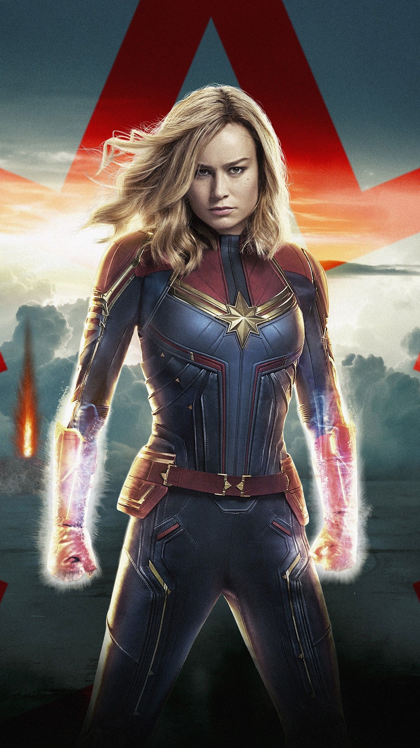 Captain Marvel Iphone Wallpapers 4k Hd Captain Marvel Iphone Backgrounds On Wallpaperbat