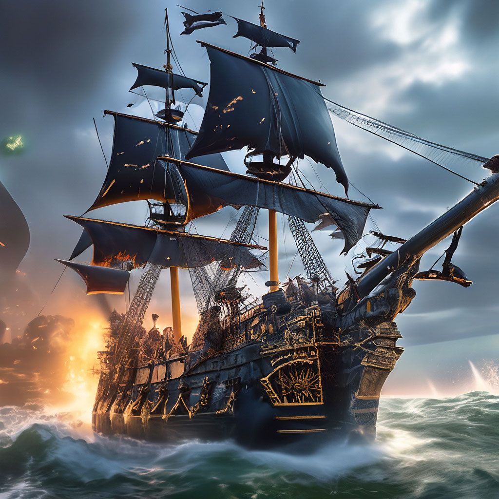 Black Pearl Ship Wallpapers - 4k, HD Black Pearl Ship Backgrounds on ...