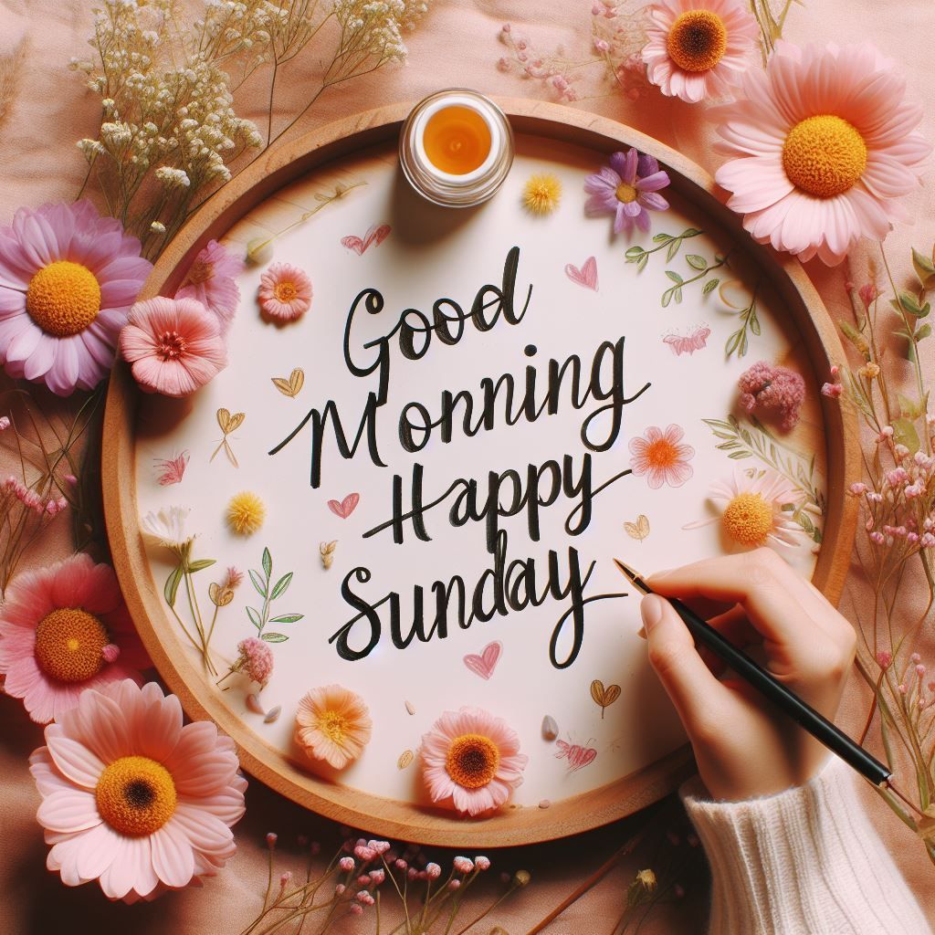 1024x1024 263+ Good Morning Happy Sunday Images ... Wallpaper