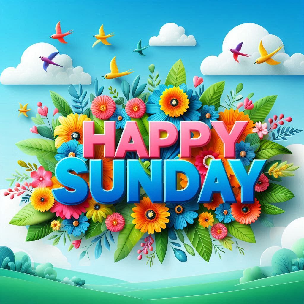 1024x1024 123+ Happy Sunday Images, Pictures ... Wallpaper