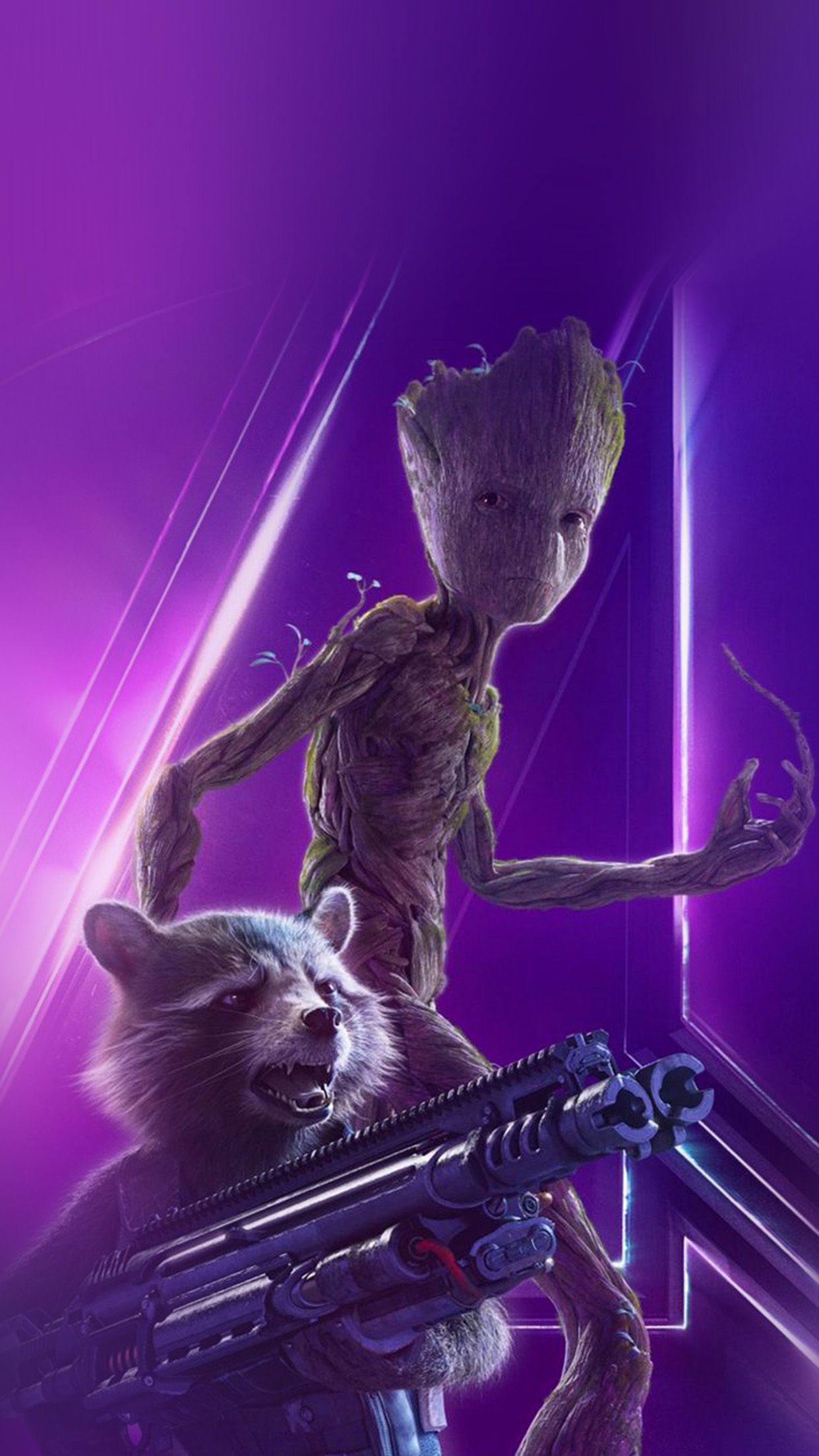 Groot Iphone Wallpapers 4k Hd Groot Iphone Backgrounds On Wallpaperbat