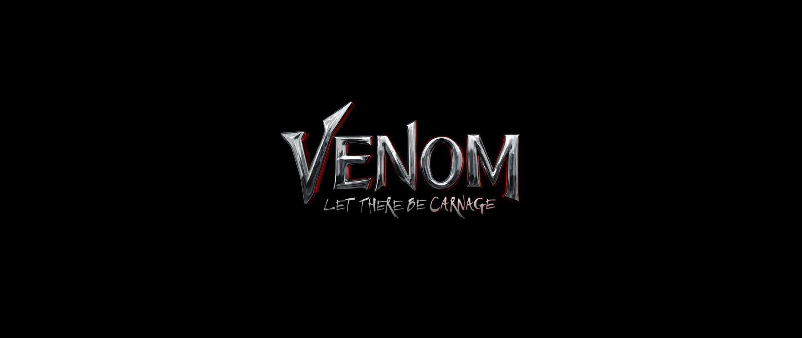 2560x1080 Venom 2 Let There Be Carnage Logo 2560x1080 Resolution on WallpaperBat