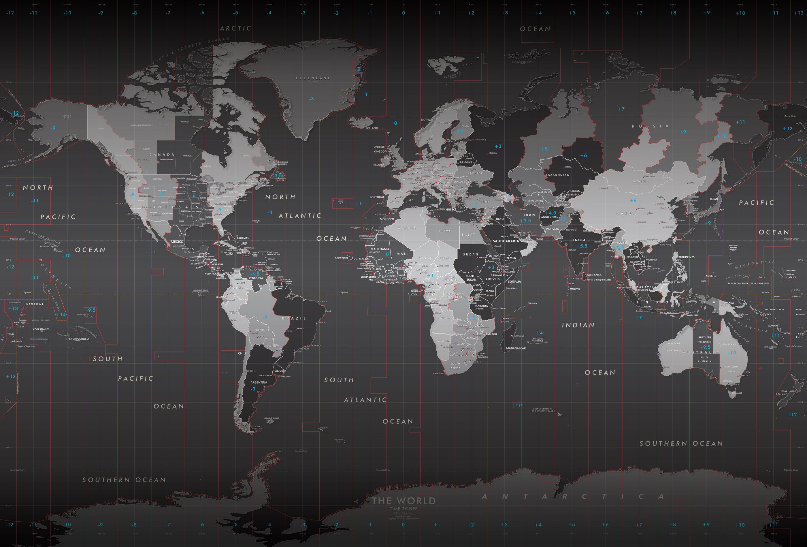 United States Dark Map Wallpapers - 4k, HD United States Dark Map