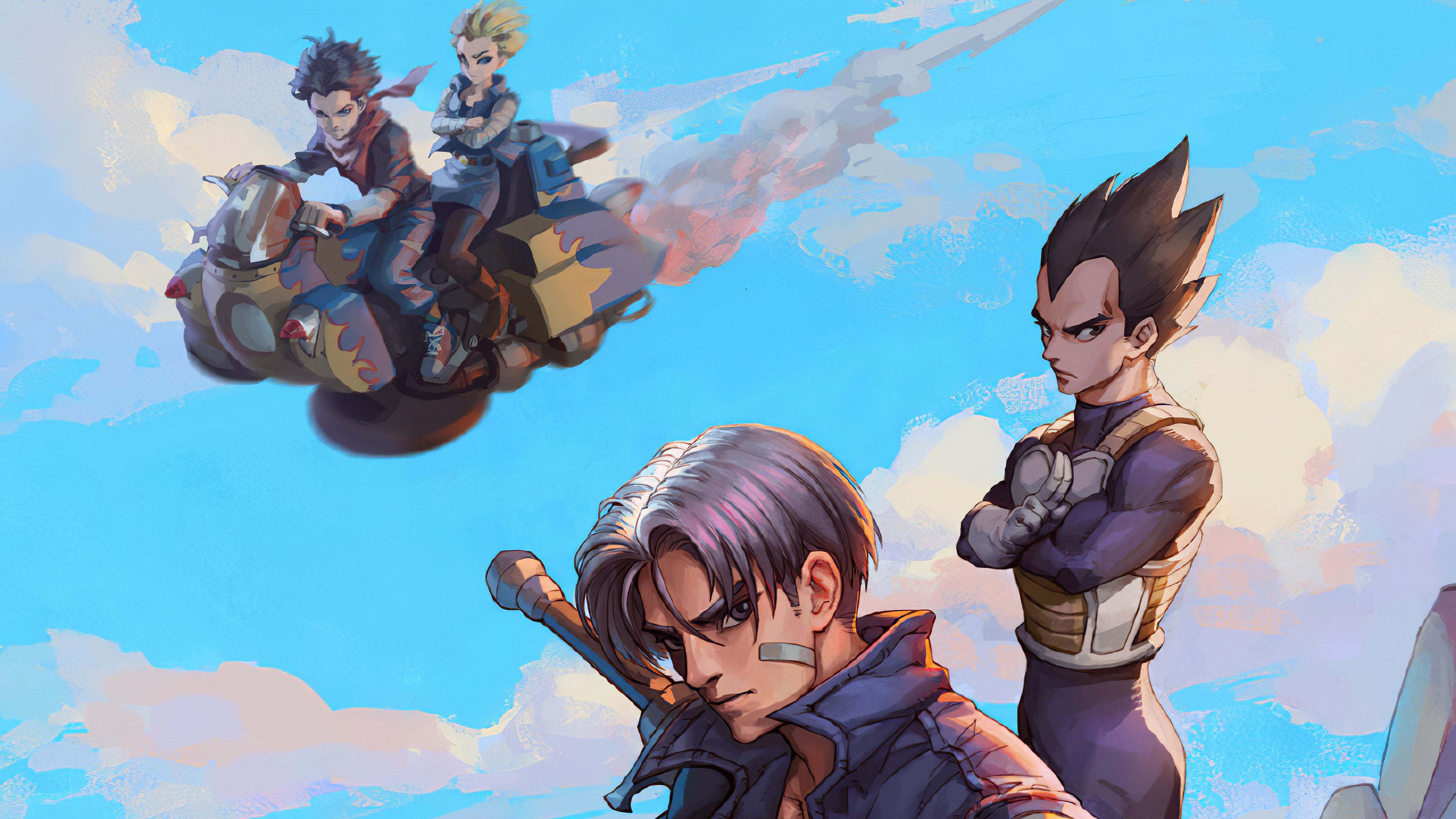 3840x2160 Trunks, HD Anime, 4k Wallpaper, Image, Background, Photo and Pict...