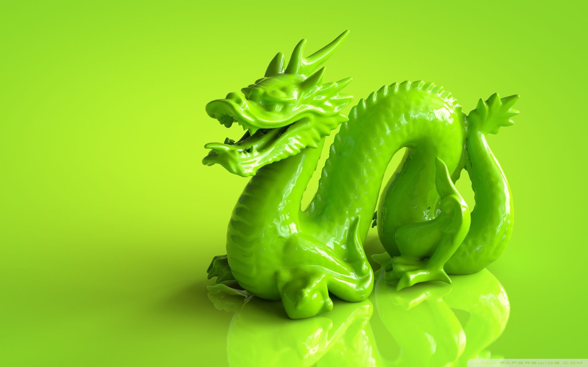 2024 год какого животного. Дракон змеевидный зеленый. Обои на рабочий стол дракон. Дракон на зеленом фоне. Зеленый дракон на рабочий стол.