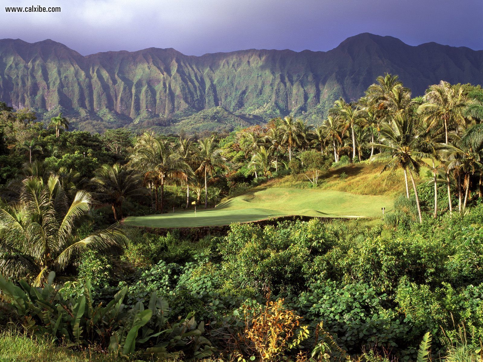 1600x1200 Nature: 3rd Hole Luana Hills Oahu Hawaii, picture nr. 17001 Wallpaper