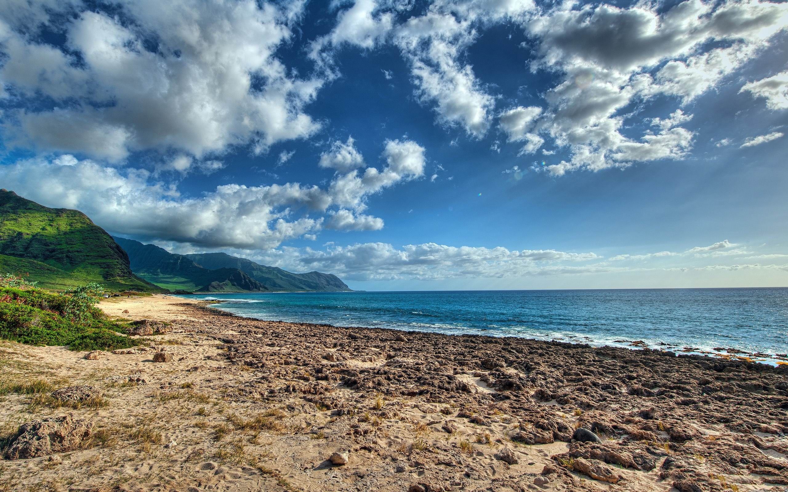 2560x1600 Photography / Kaena Point Oahu Hawaii Island Travel - Oahu Landscape  Photography (#2135657) - HD Wallpaper & Backgrounds Download Wallpaper