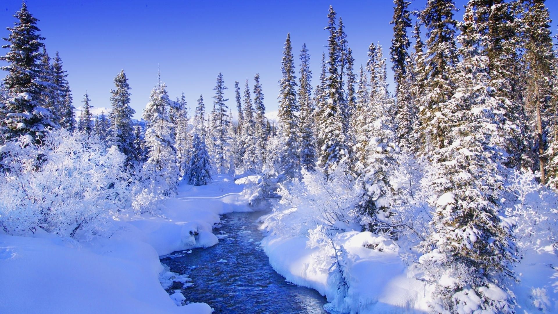 Snow River Wallpapers - 4k, HD Snow River Backgrounds on WallpaperBat