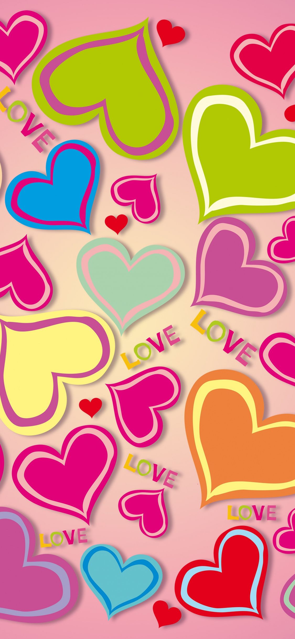 Rainbow Heart Wallpapers - 4k, HD Rainbow Heart Backgrounds on WallpaperBat