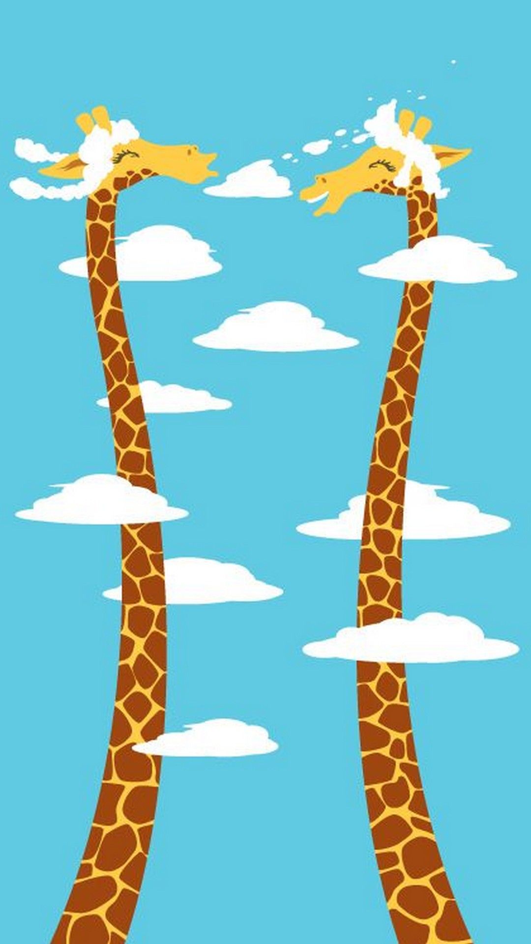 Giraffe iPhone Wallpapers - 4k, HD Giraffe iPhone Backgrounds on ...